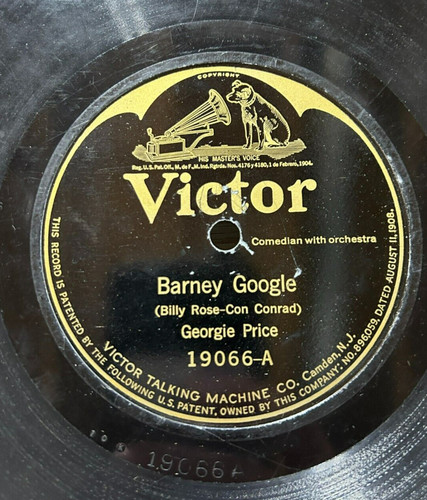 Georgie price barney google - georgie,