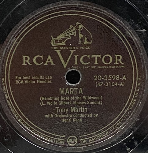 Tony martin marta bye - tony,
